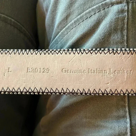 Women’s Silver Tone Rhinestone Animal Print Western Boho Belt in Black L… - Picture 13 of 13